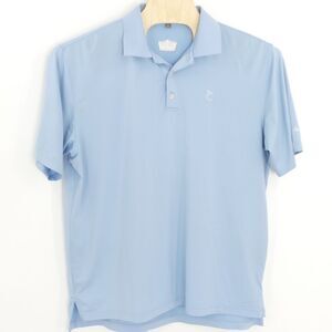 Peter Millar Summer Comfort E4 Polo Shirt Light Blue Men's XL